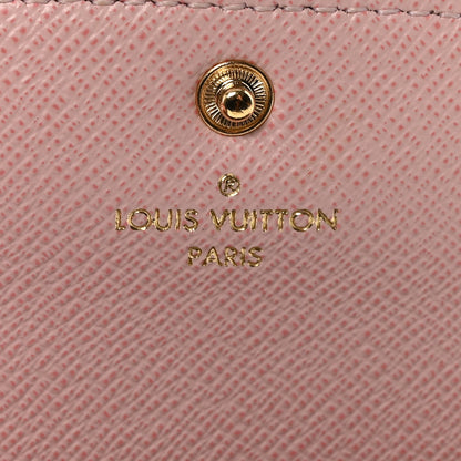 Louis Vuitton Monogram Emilie Wallet Rose Ballerine 6 of 7