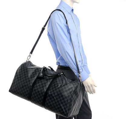 Louis Vuitton Damier Graphite Keepall Bandouliere 55 3 of 15