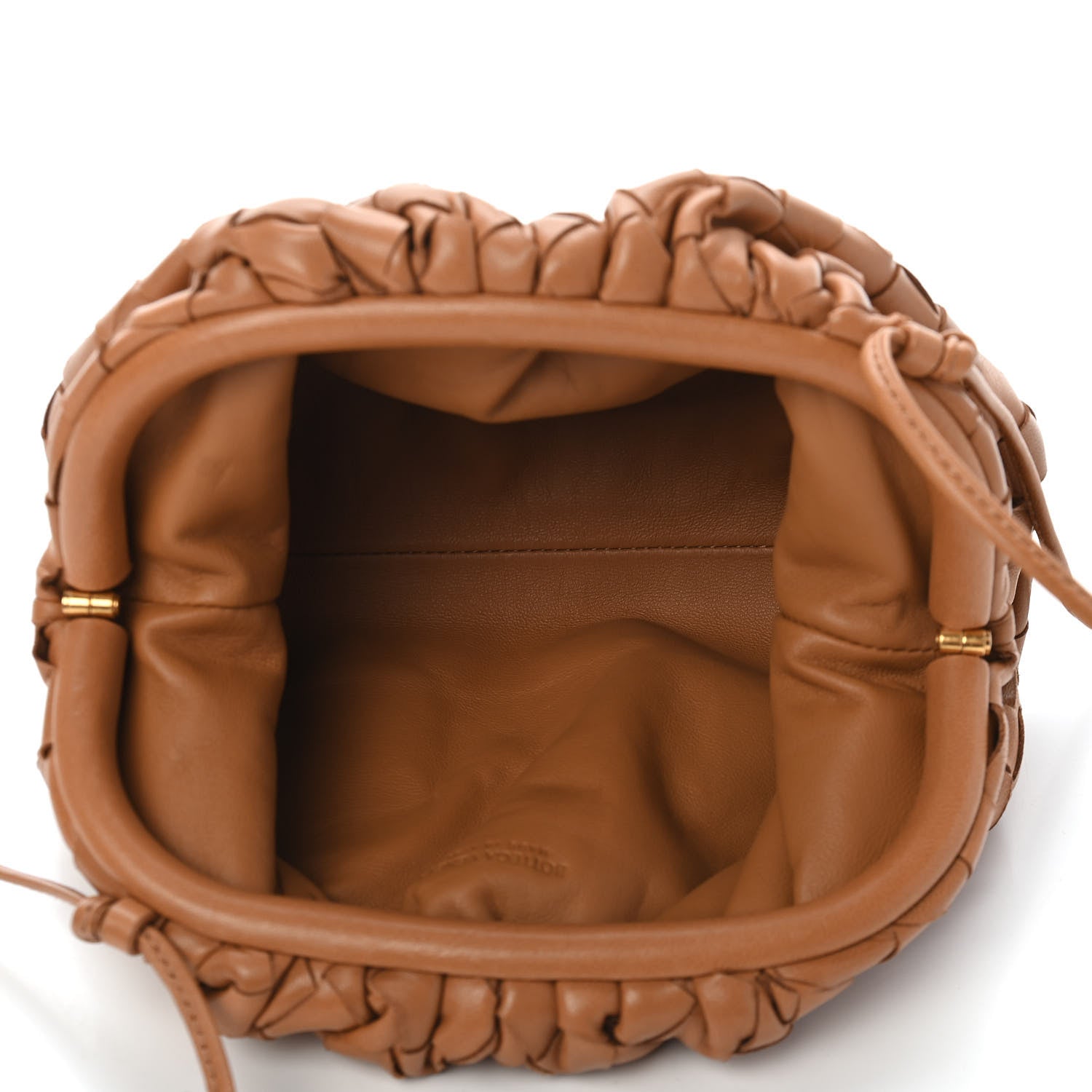 Bottega Veneta Nappa Intrecciato The Mini Pouch Carmel 5 of 10