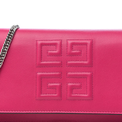 Givenchy Lambskin Emblem Chain Wallet Cyclamen 14 of 14