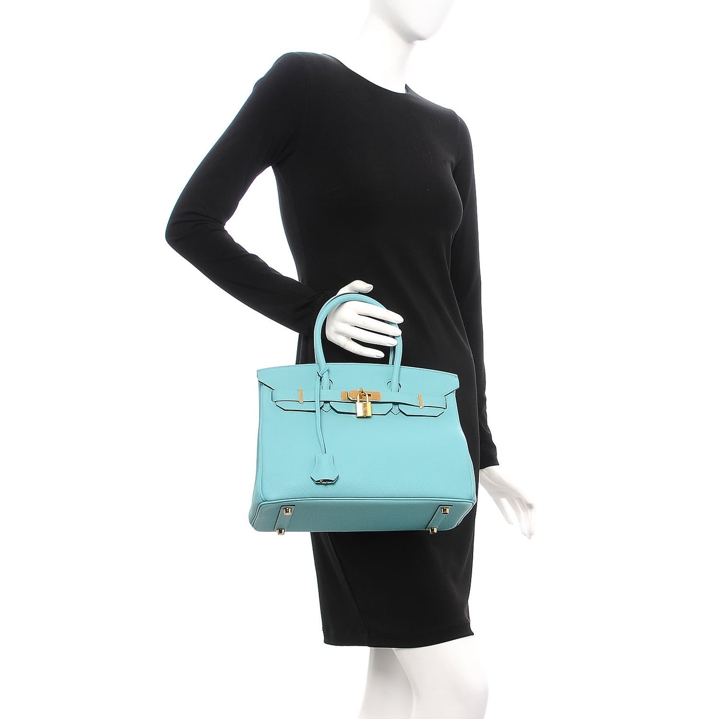 Togo Birkin 30 Bleu Atoll