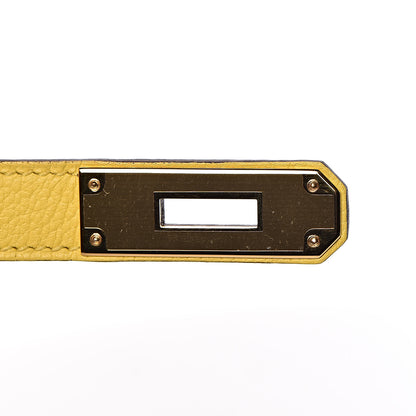 Hermes Taurillon Novillo Birkin 30 Jaune De Naples 14 of 36