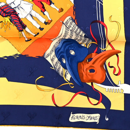 Hermes Silk Le Carnaval de Venise Scarf 90 2 of 3