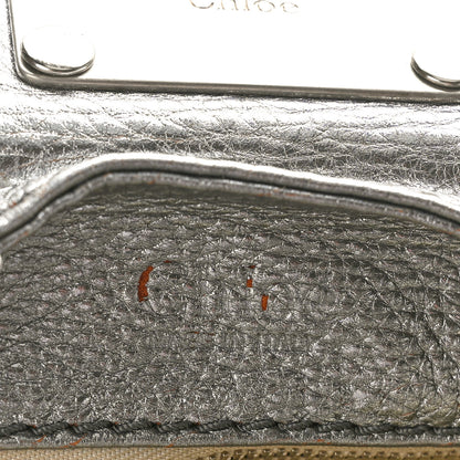 Chloe Metallic Calfskin Medium Paddington Satchel Argent 7 of 13