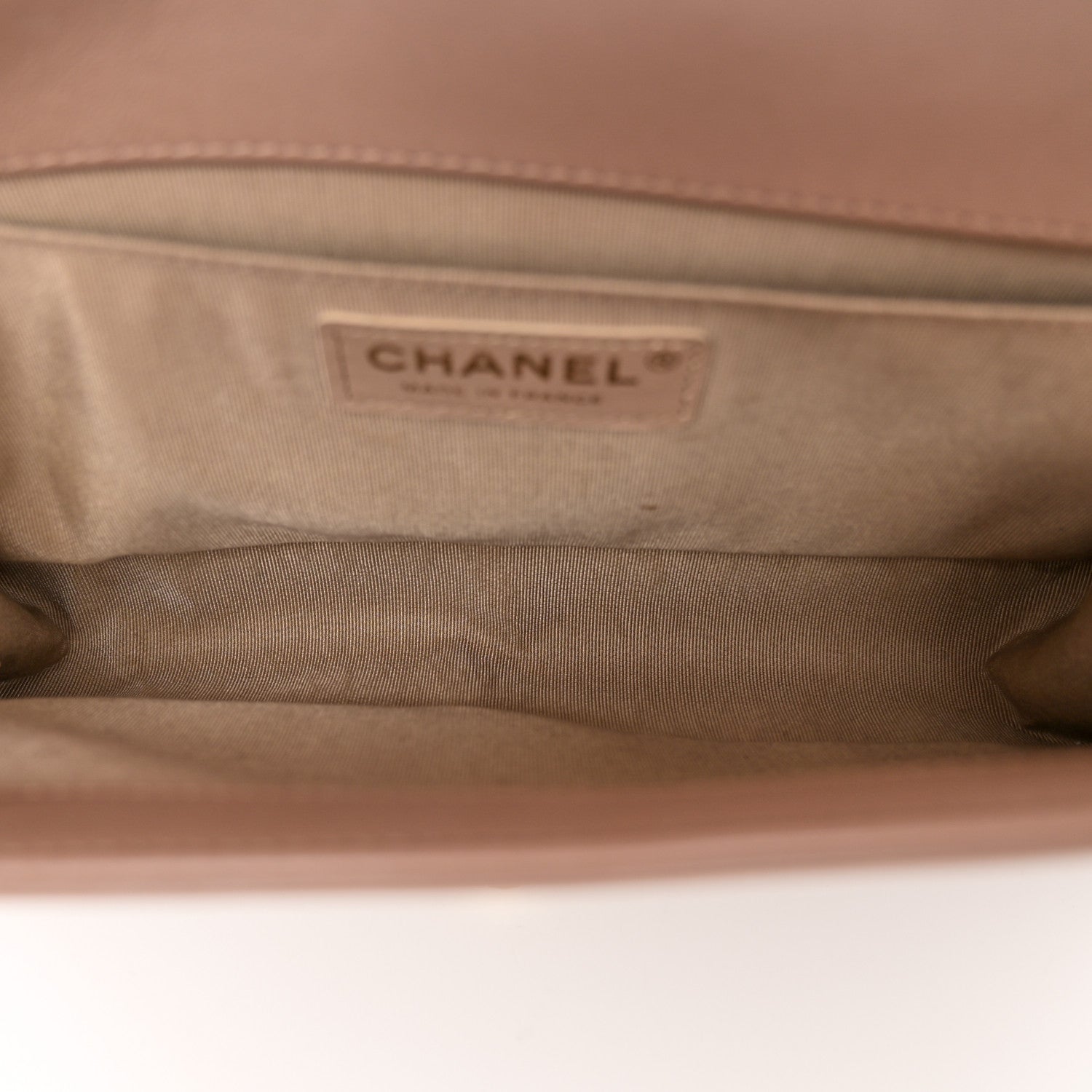 Chanel Lambskin Quilted Medium Boy Flap Beige 5 of 13