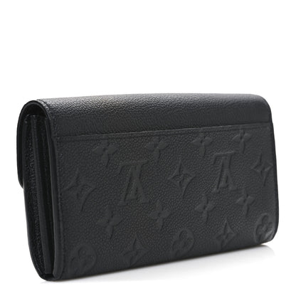 Louis Vuitton Empreinte Sarah Wallet NM Black 3 of 6
