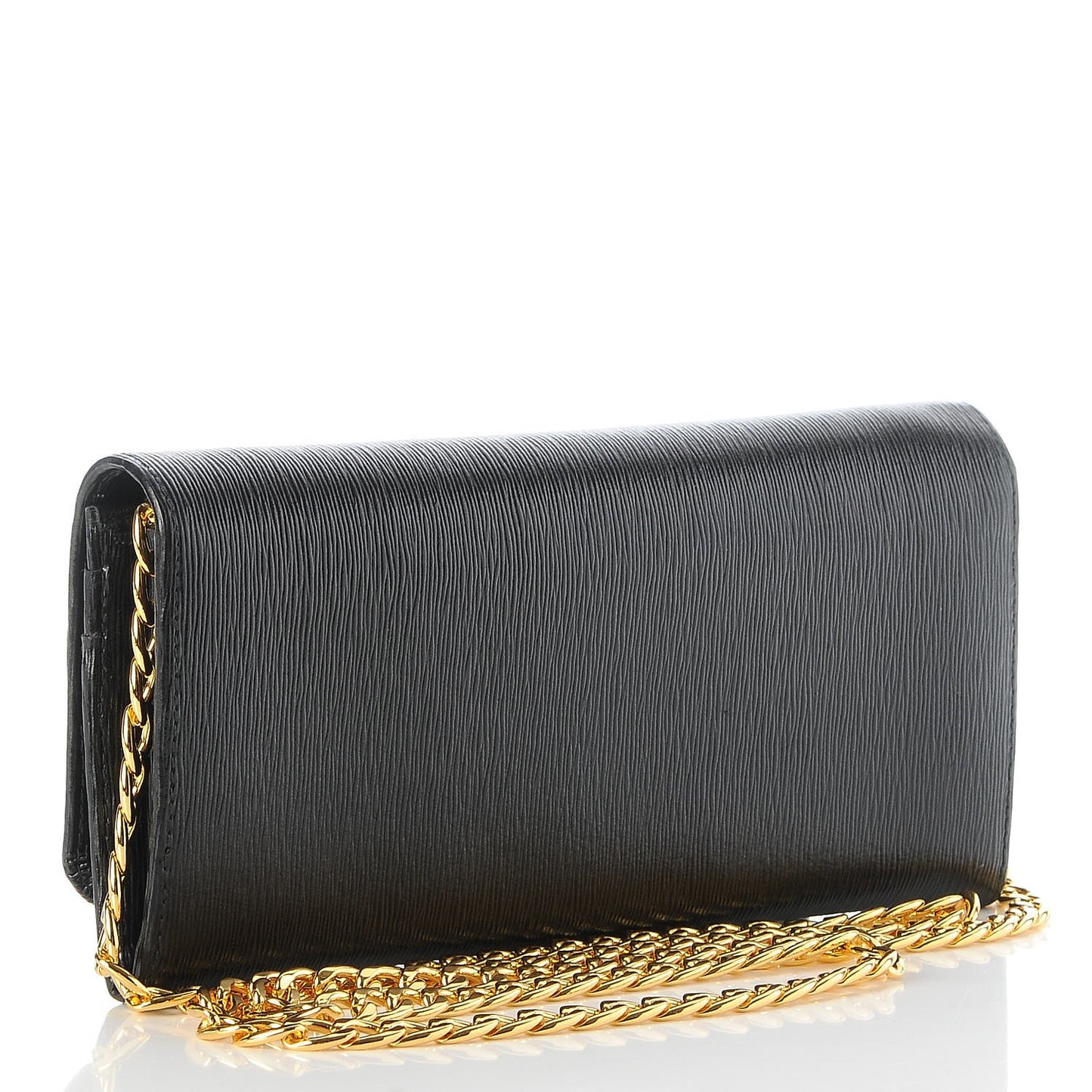 Vitello Move Chain Wallet Black