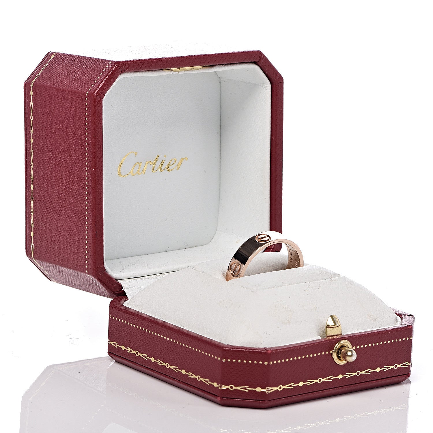 Cartier 18K Pink Gold 5.5mm LOVE Ring 62 10 5 of 5