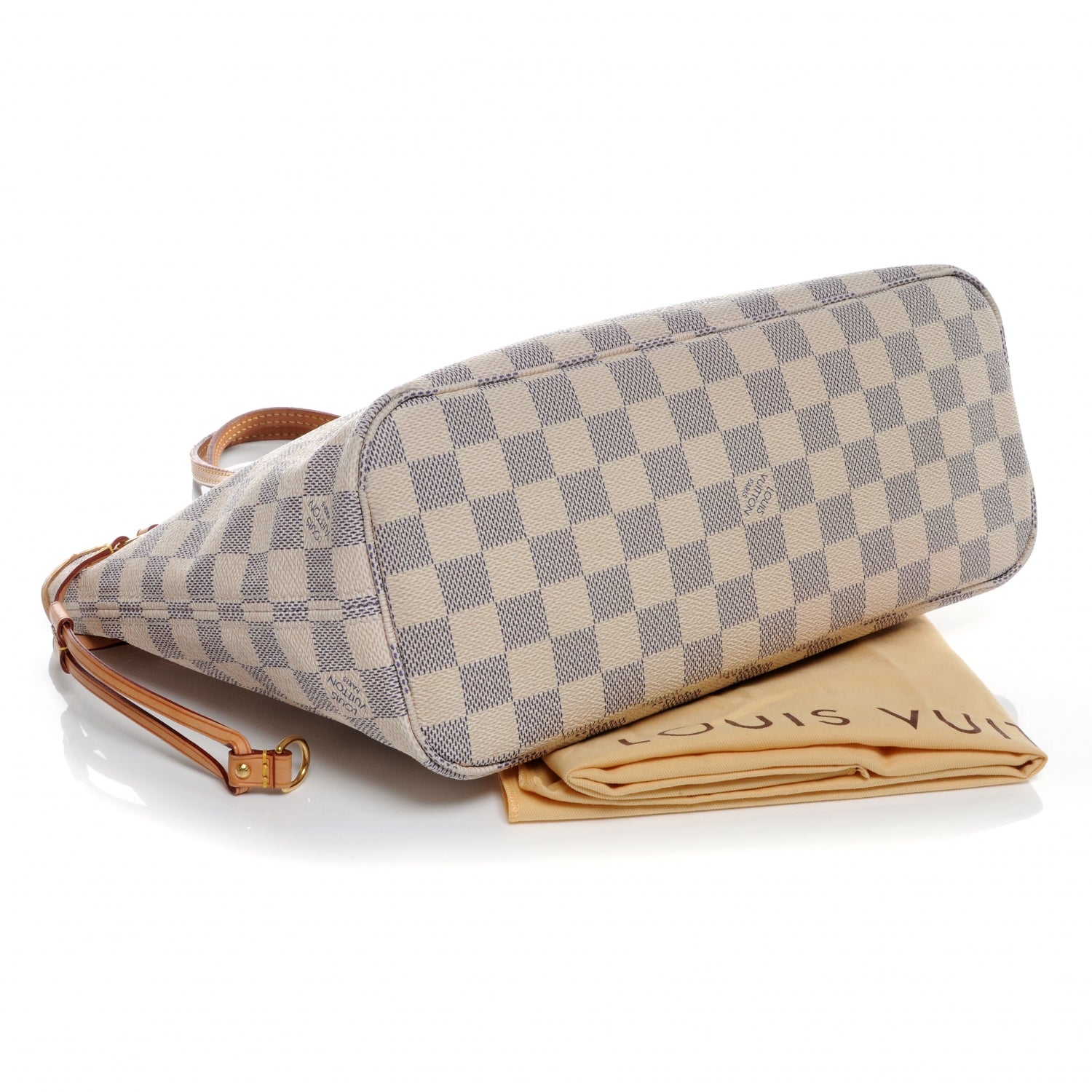 Louis Vuitton Damier Azur Neverfull PM 4 of 7