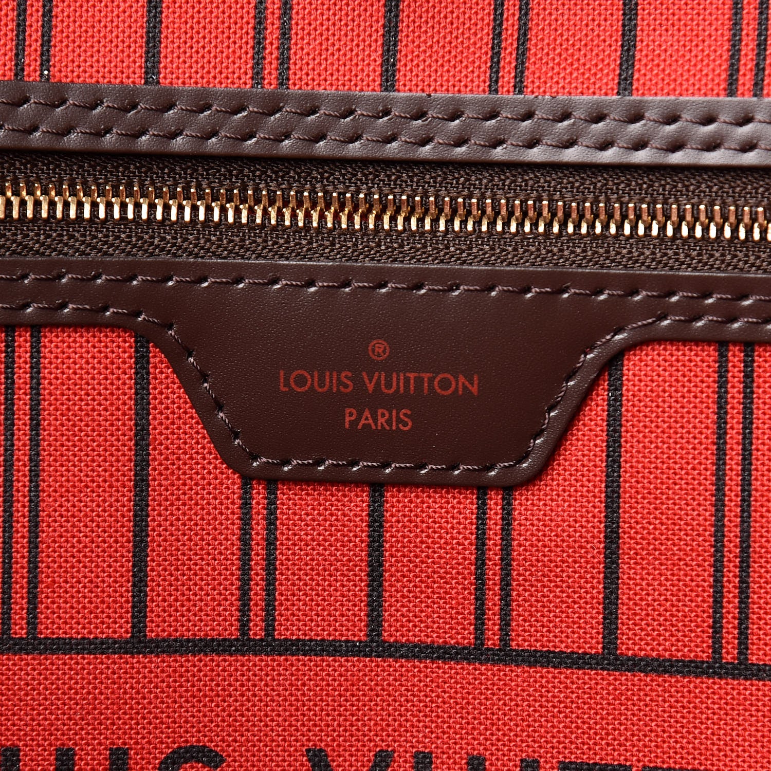 Louis Vuitton Damier Ebene Neo Neverfull GM 6 of 14