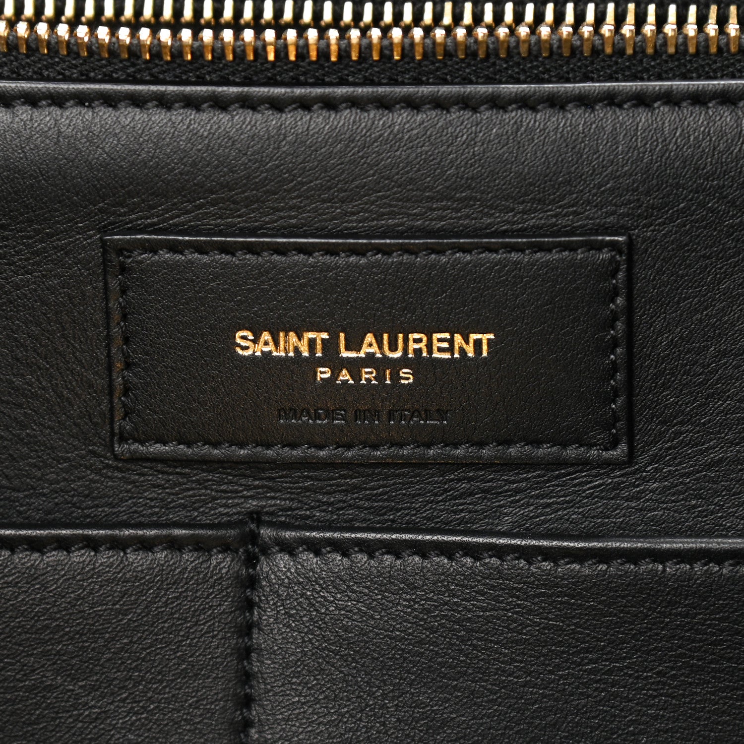 Saint Laurent Calfskin Medium Classic Y Cabas Black 6 of 12