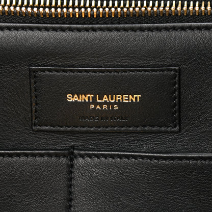 Saint Laurent Calfskin Medium Classic Y Cabas Black 6 of 12