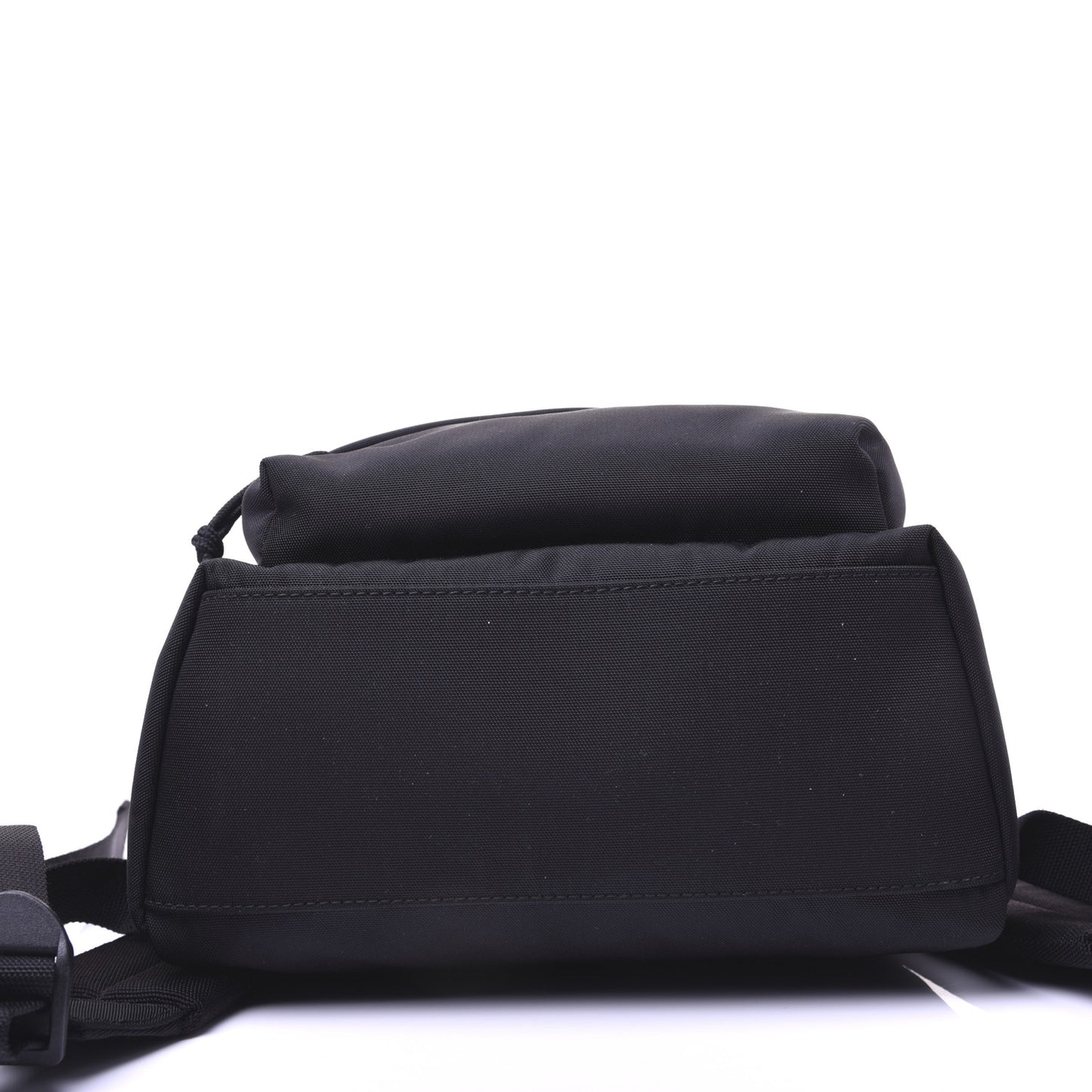Nylon Embroidered You Are The World Explorer Backpack S Black