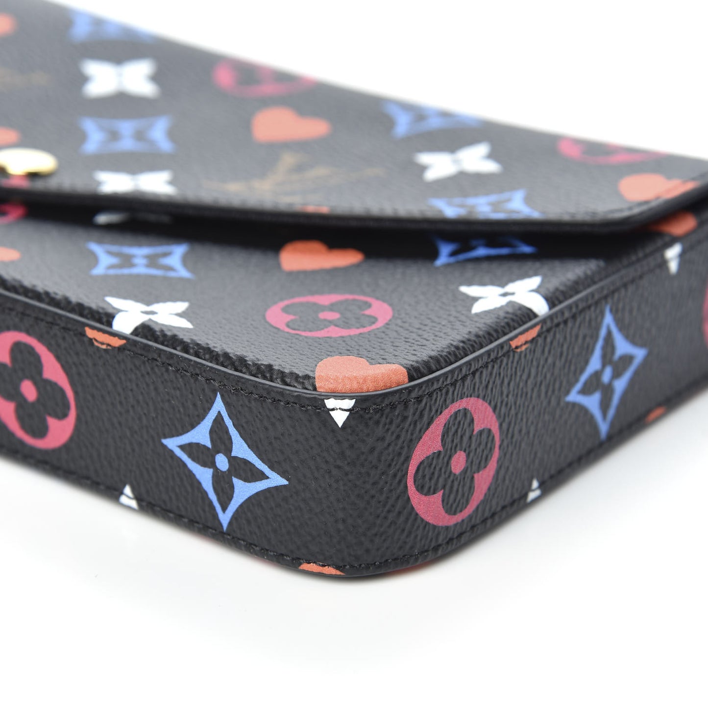 Game On Felicie Chain Wallet Black