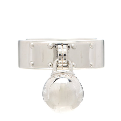 Tiffany Sterling Silver HardWear Ball Dangle Ring 51 5.75 1 of 4