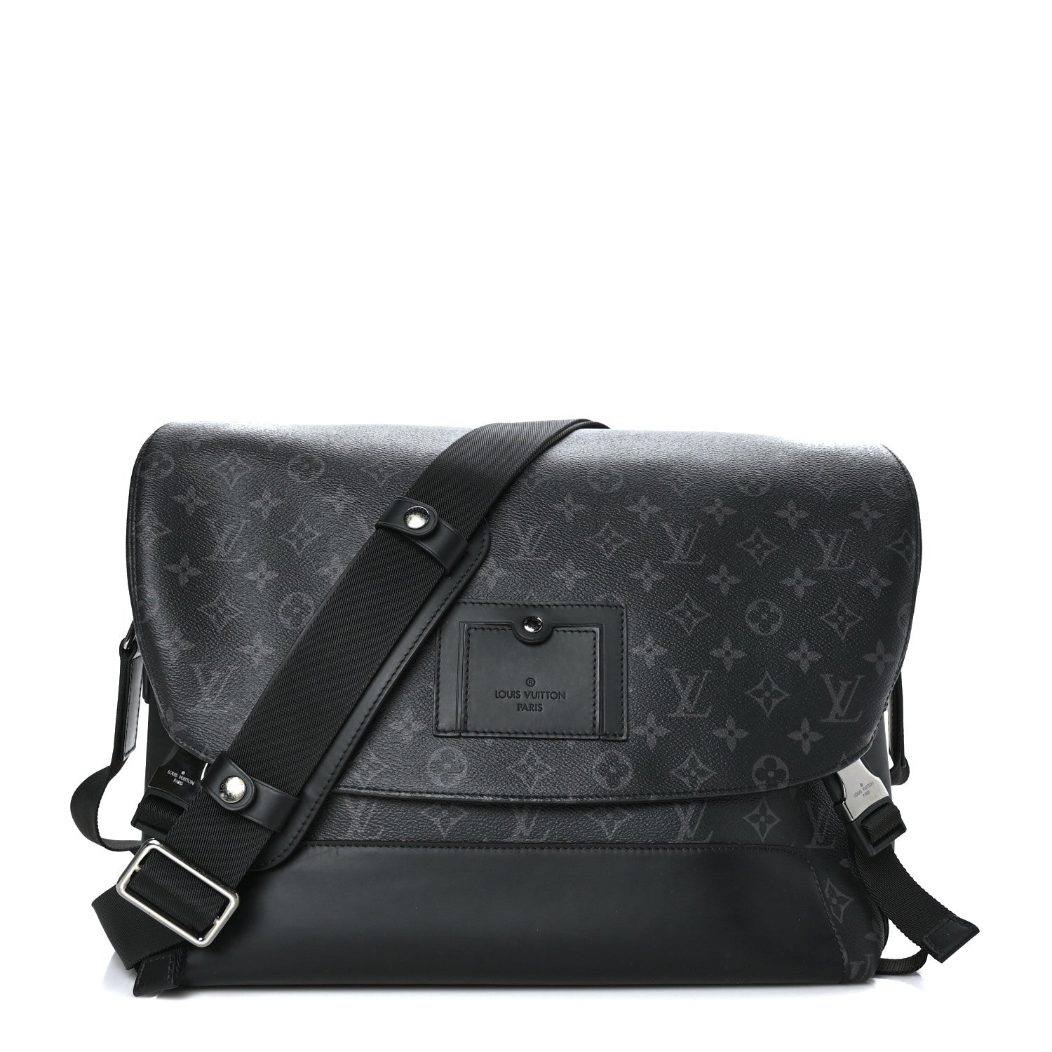 Louis Vuitton Monogram Eclipse Voyager Messenger MM 1 of 8