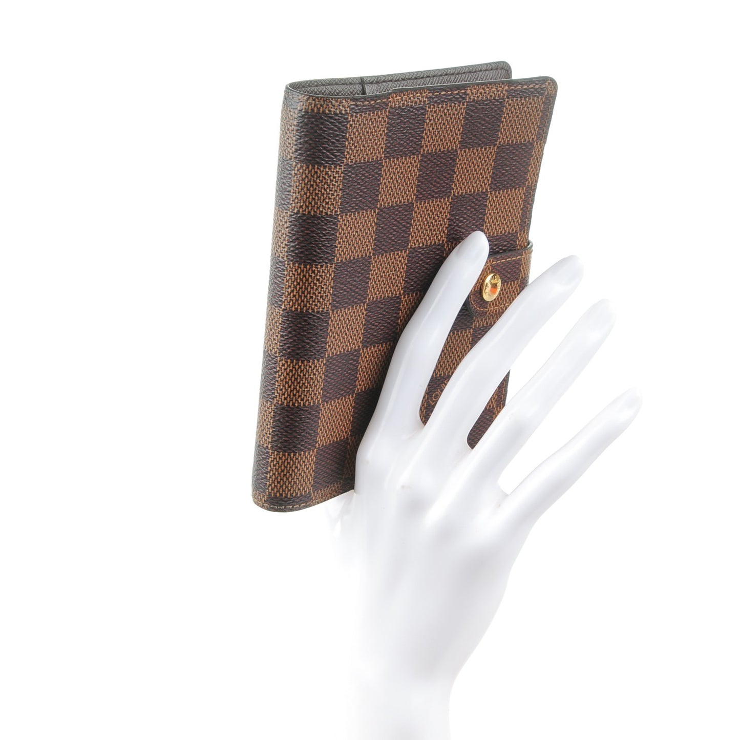 Damier Ebene Small Ring Agenda Cover