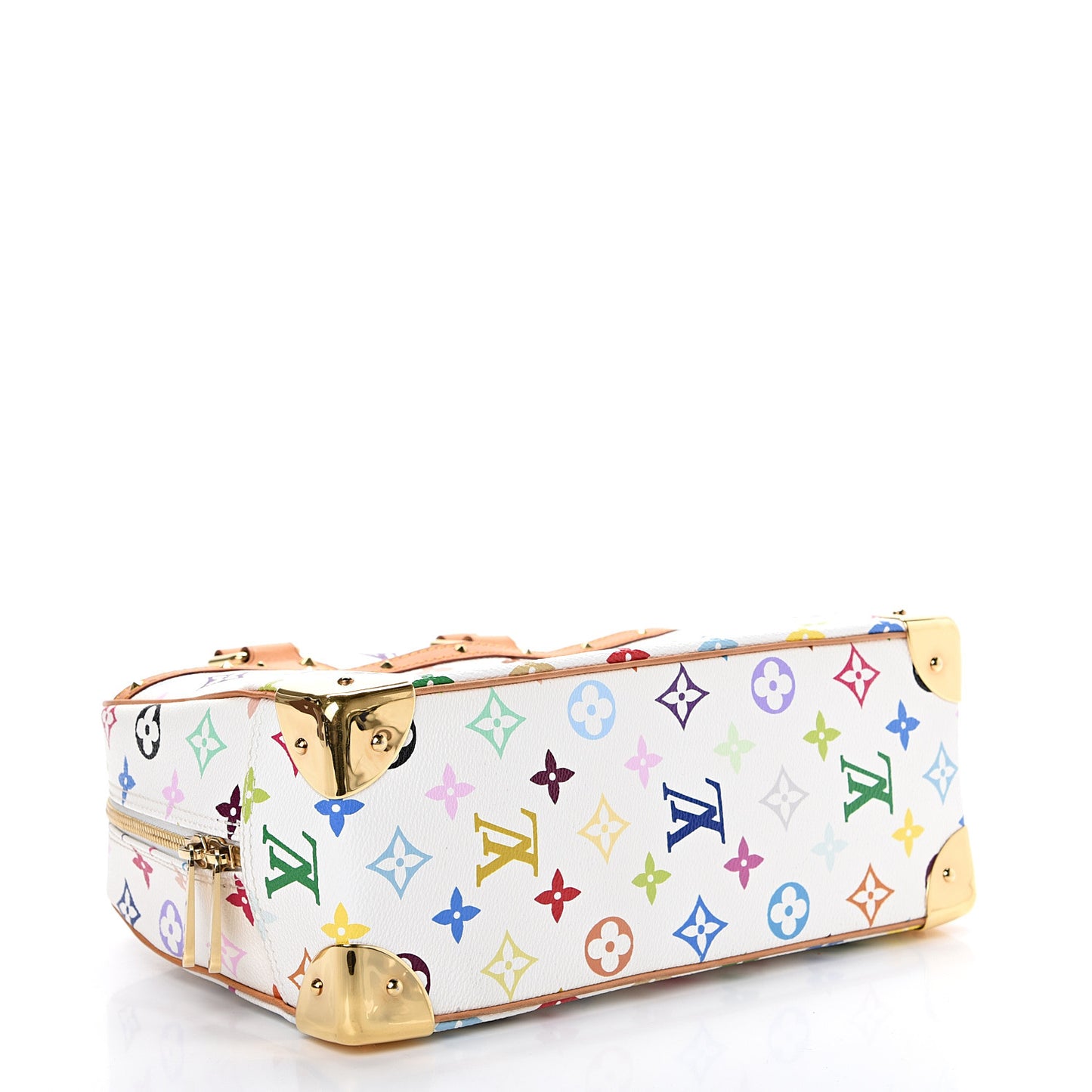 Monogram Multicolor Trouville White