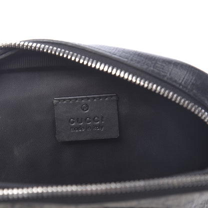 Gucci GG Supreme Monogram Web Belt Bag Black 7 of 17