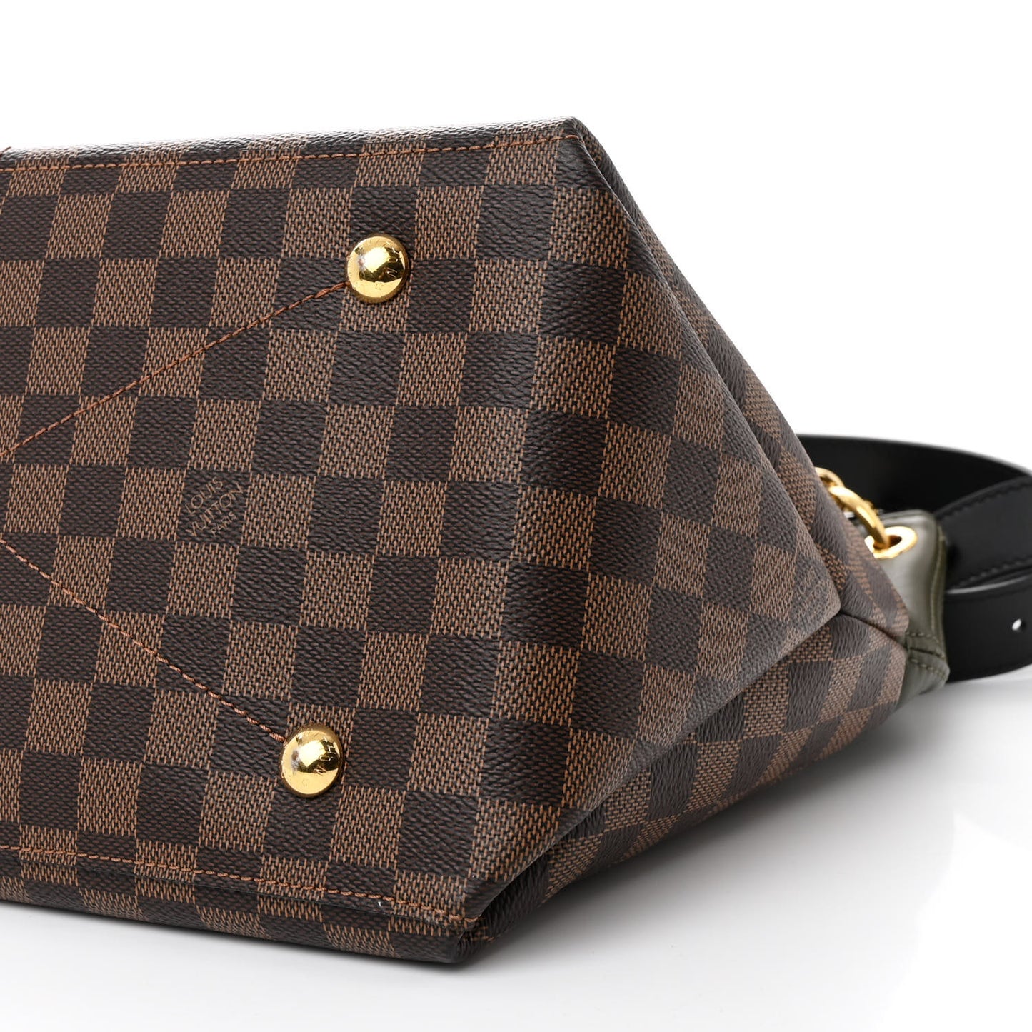 Damier Ebene Calfskin Maida Khaki
