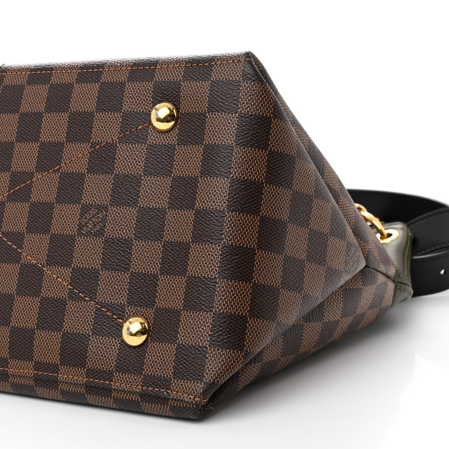 Louis Vuitton Damier Ebene Calfskin Maida Khaki 10 of 11