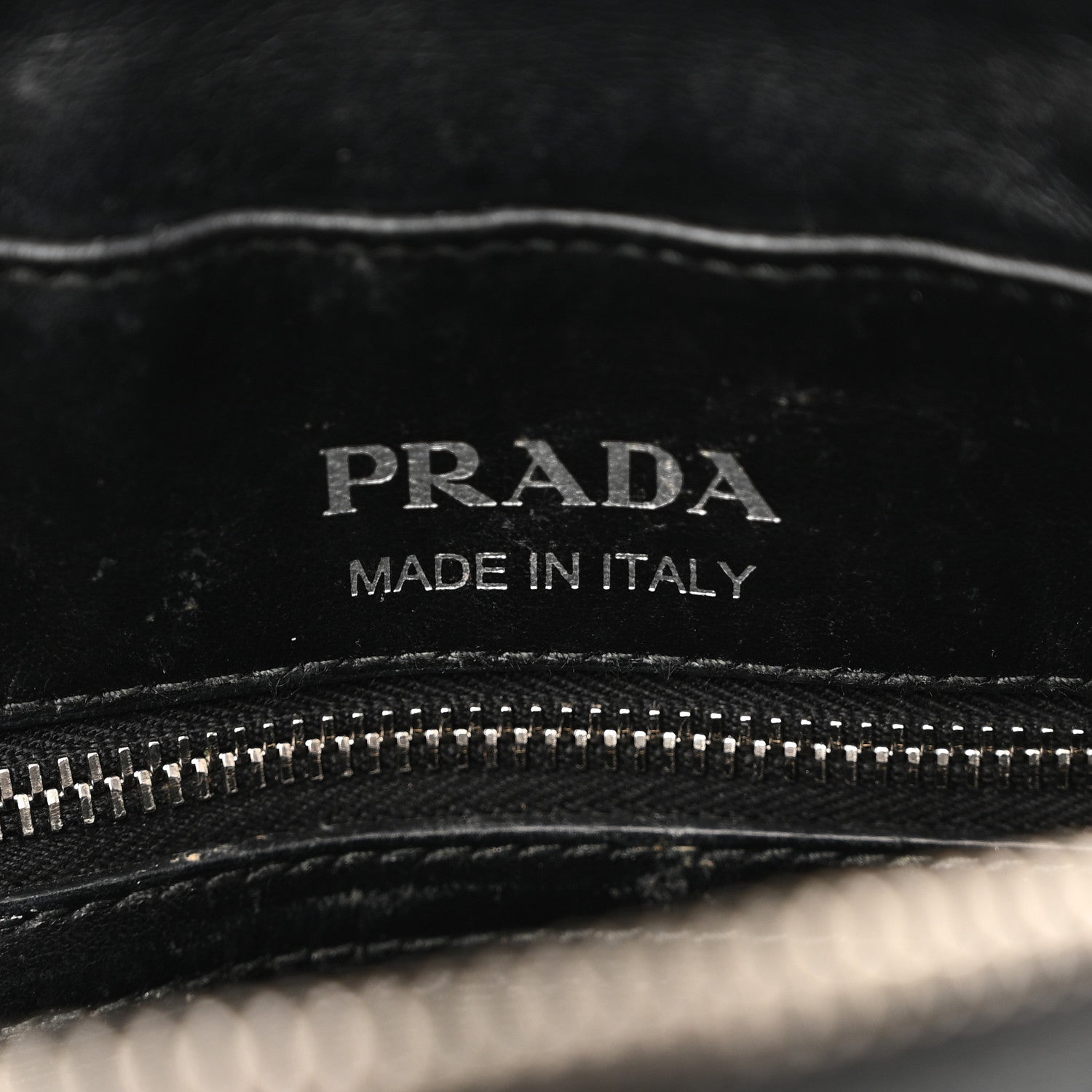 Prada Soft Calfskin Diagramme Camera Bag Black 6 of 10