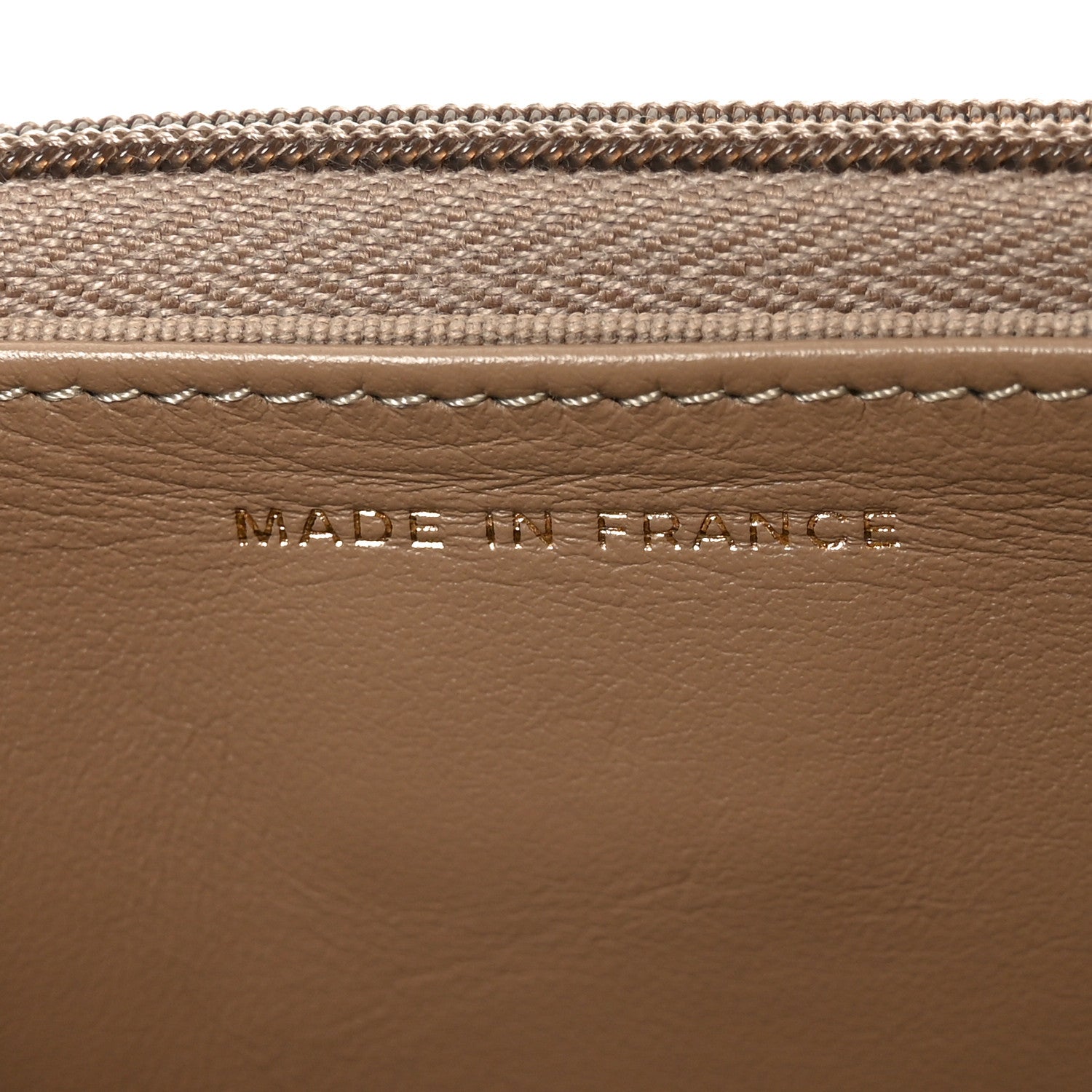 Chanel Caviar Quilted Wallet on Chain WOC Beige 7 of 12