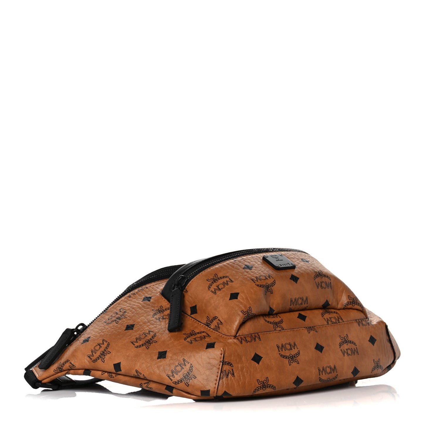 Visetos Medium Belt Bag Cognac Black