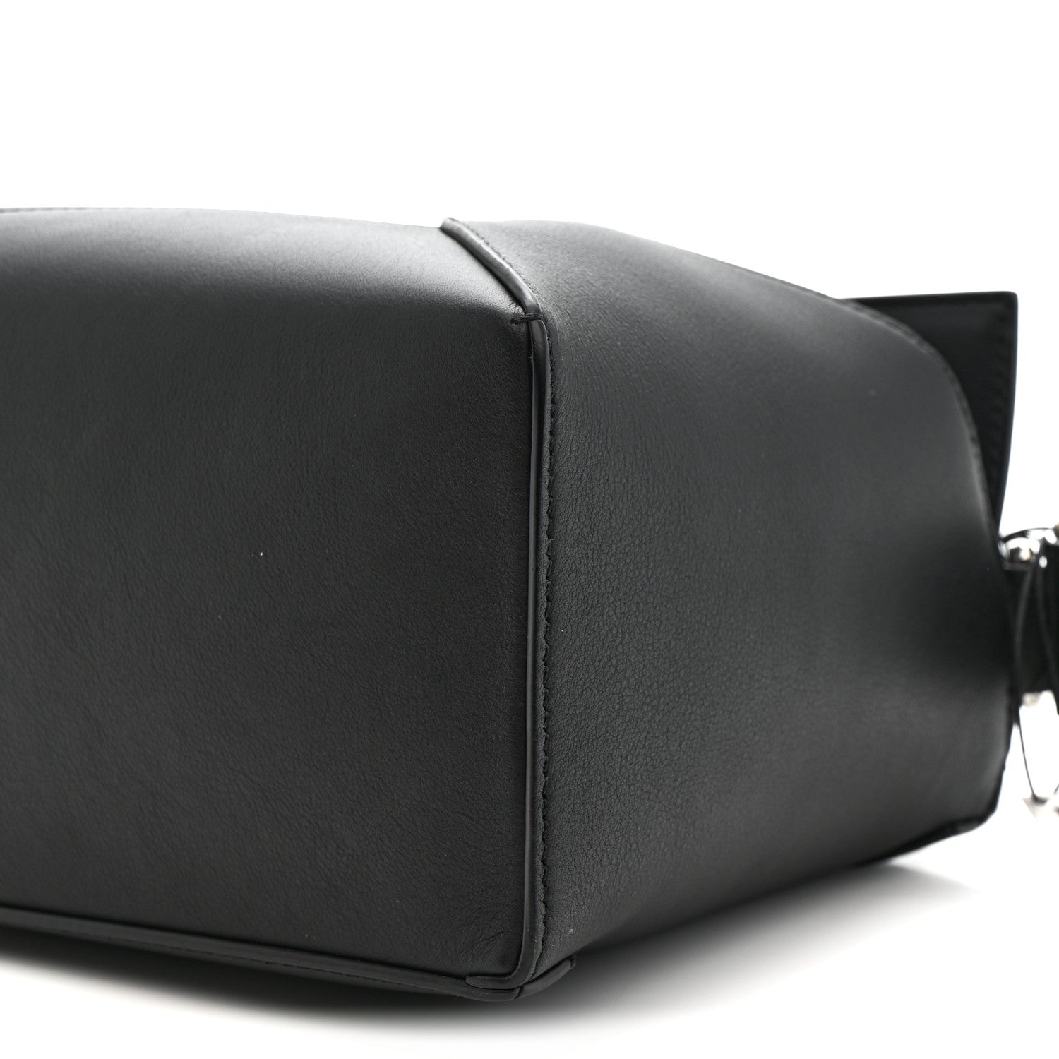 Loewe Calfskin Small Puzzle Edge Bag Black 10 of 12