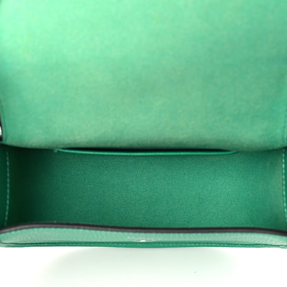 Mulberry Glossy Goatskin Mini Sadie Satchel Lawn Green 5 of 8