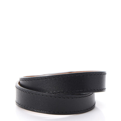 Hermes Chamonix Kelly Double Tour Bracelet S Black 3 of 5