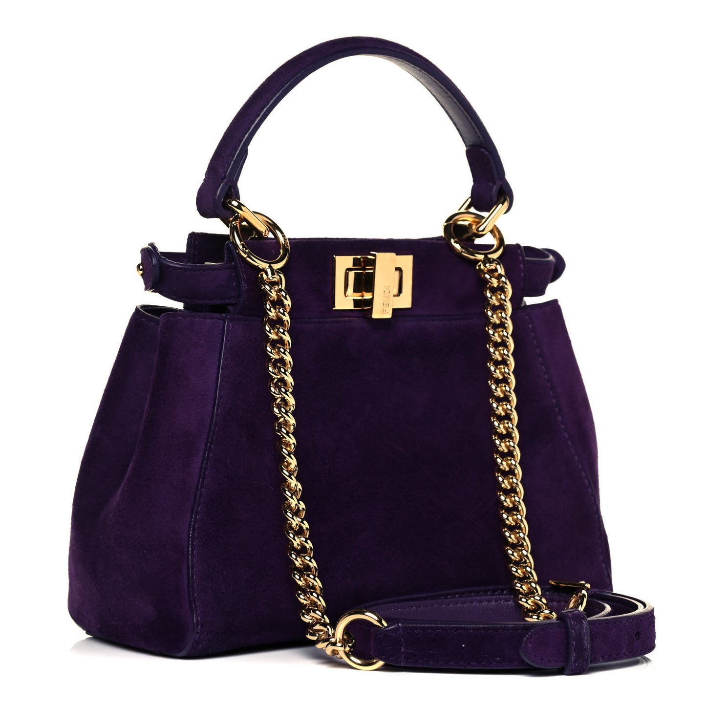 Chamois XS Peekaboo Iconic Satchel Viola Plus