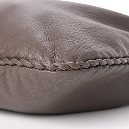 Bottega Veneta Cervo Deerskin Large Hobo Steel 10 of 10