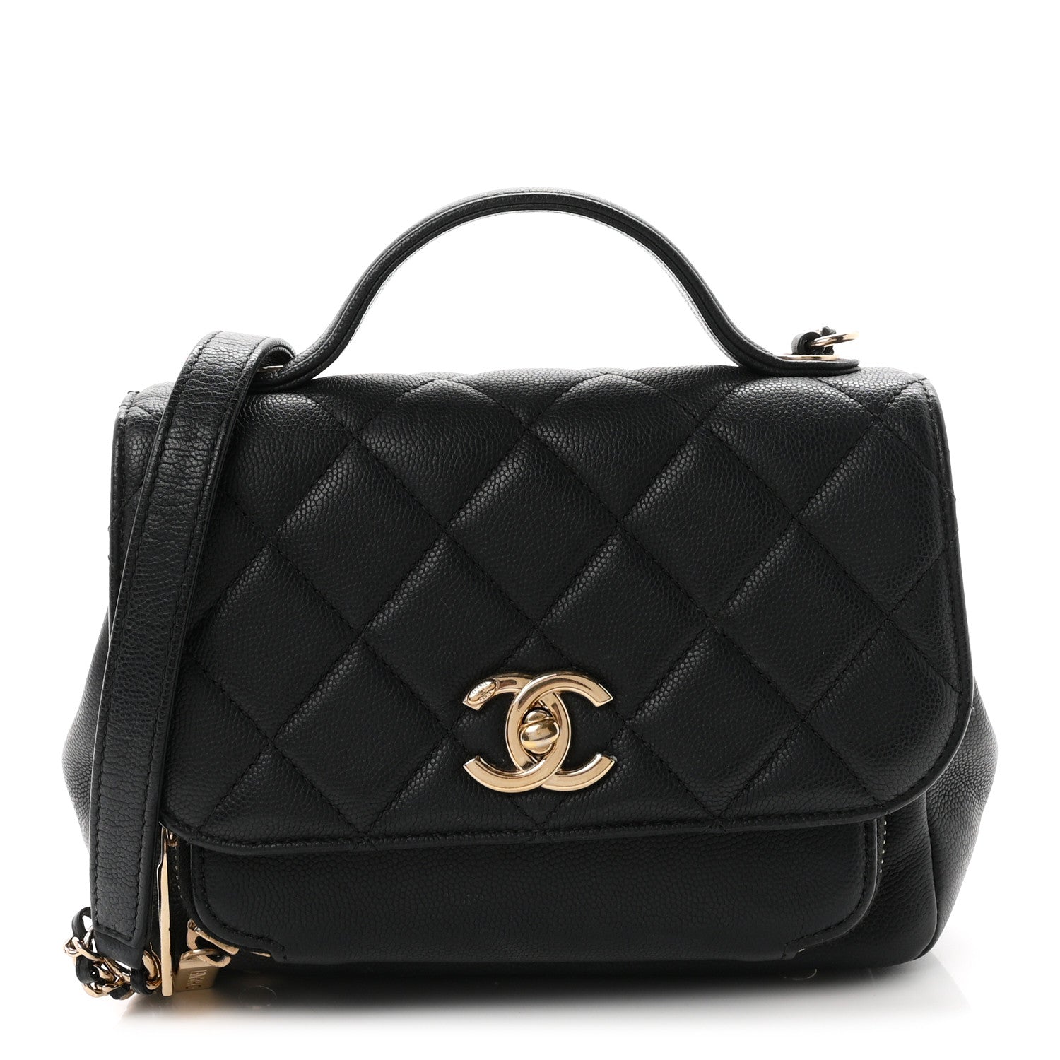 Chanel Caviar Quilted Small Business Affinity Flap Black 1 of 10