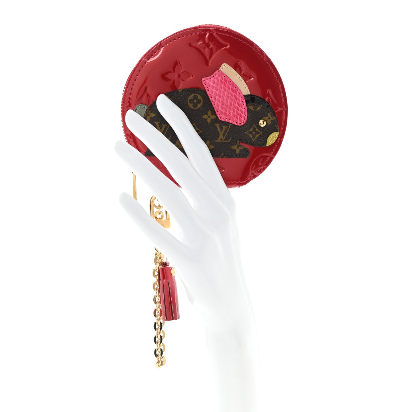 Vernis Animania Lapin Bunny Round Coin Purse Pomme D'Amour