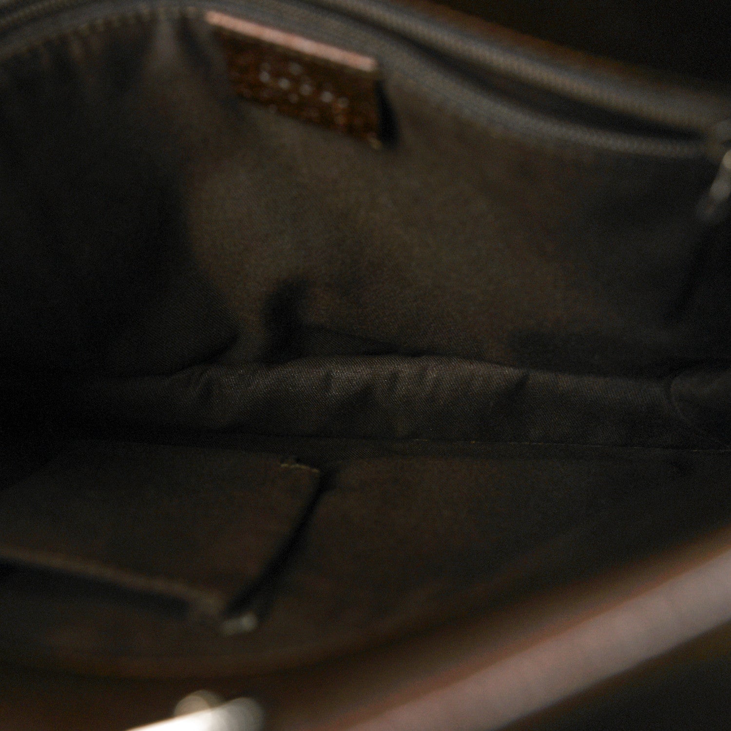 Gucci Monogram Eclipse Messenger Bag Dark Brown 5 of 10