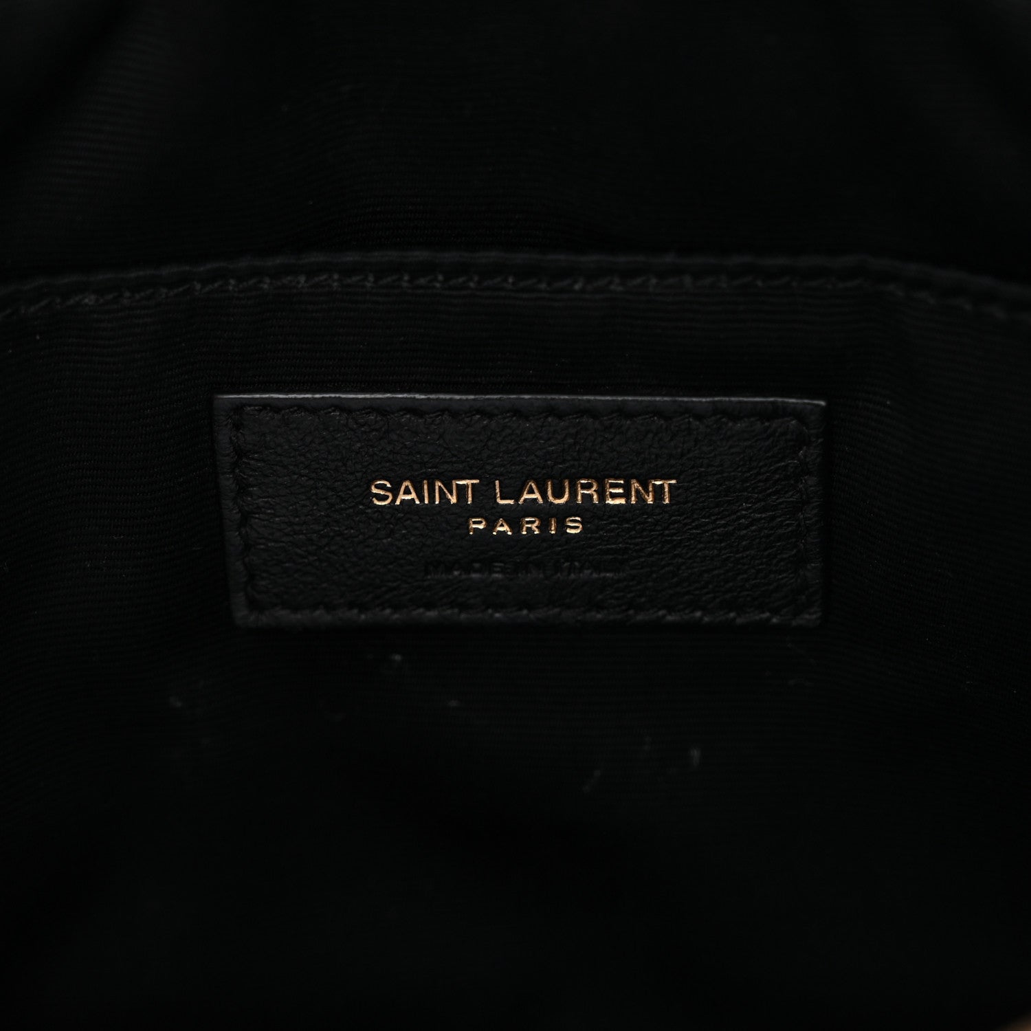 Saint Laurent Calfskin Matelasse Monogram Lou Camera Bag Dark Latte 6 of 12