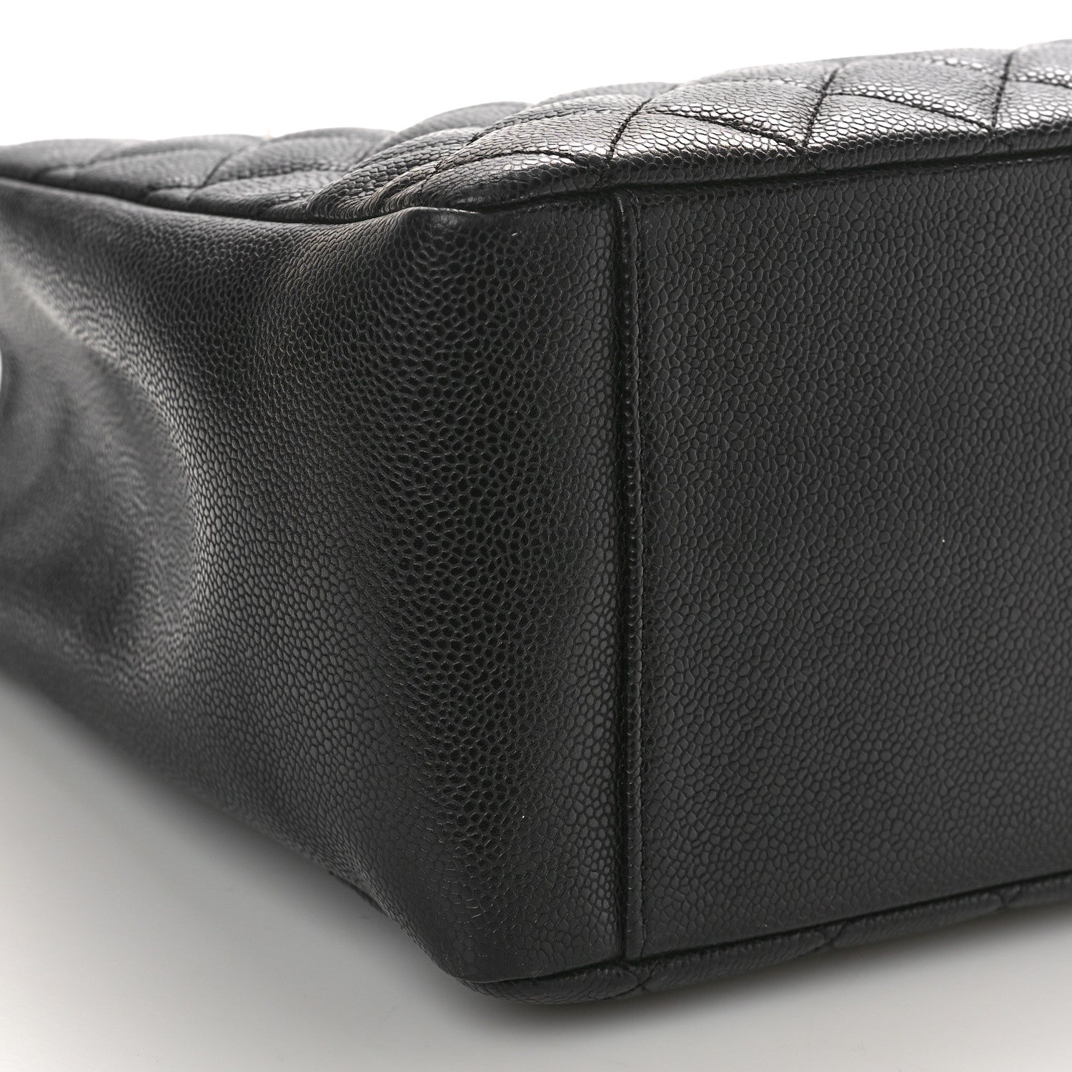 Chanel Caviar Quilted Grand Shopping Tote GST Black 9 of 10