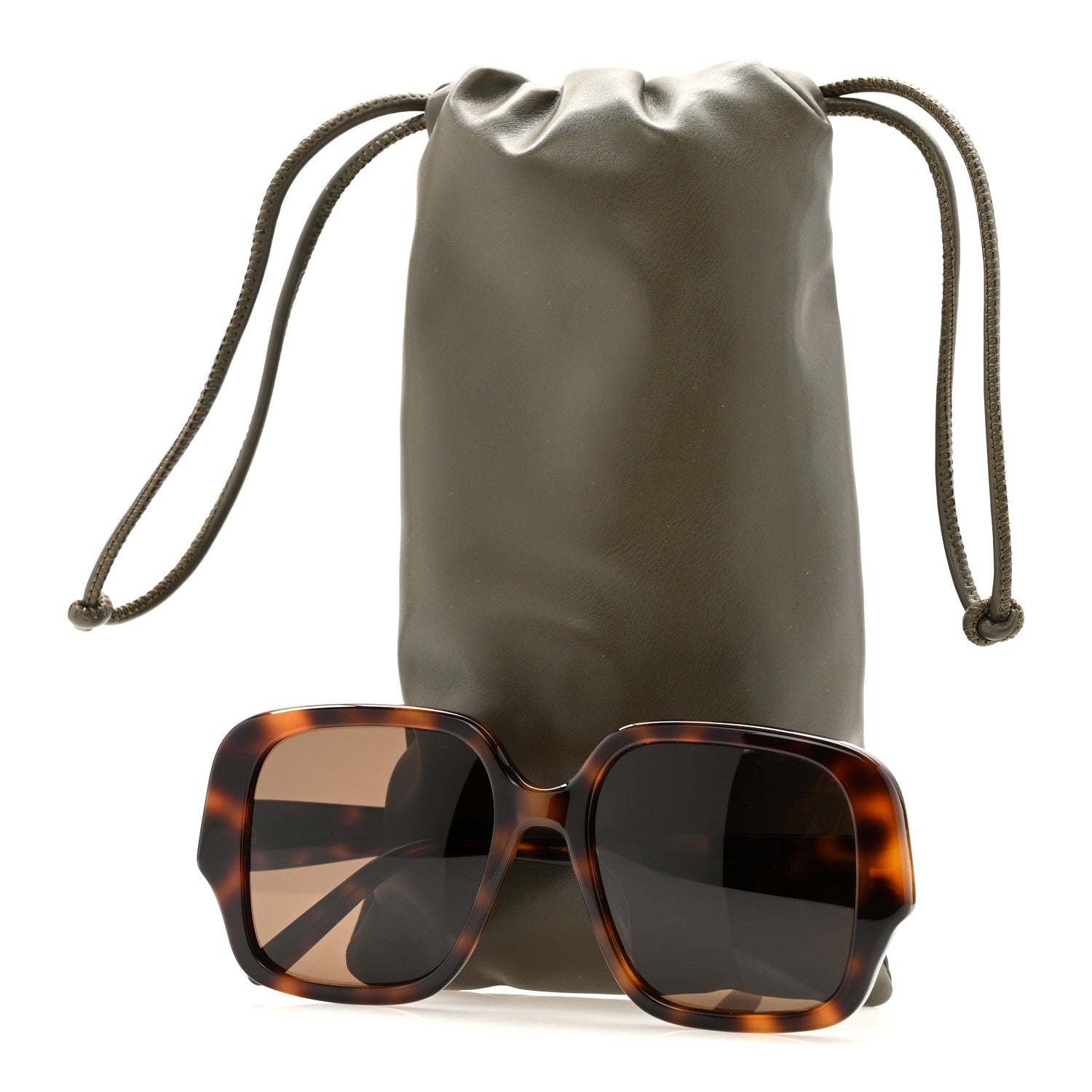 Loewe Acetate Square Sunglasses LW40134U Tortoise 13 of 14