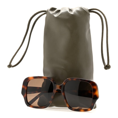 Loewe Acetate Square Sunglasses LW40134U Tortoise 13 of 14