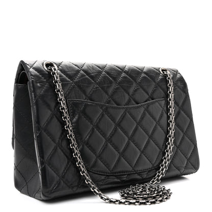 Chanel Aged Calfskin Quilted 2.55 Reissue 226 Flap Black 3 of 10