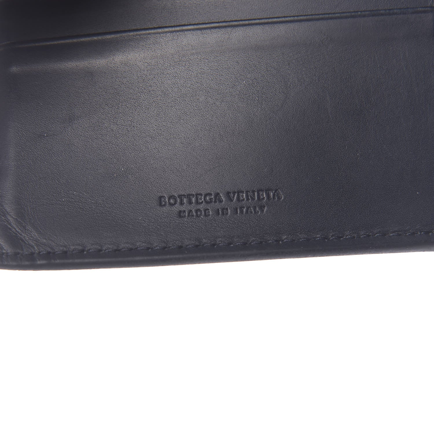 Bottega Veneta Nappa Intrecciato Bi-Fold Wallet Black 6 of 6