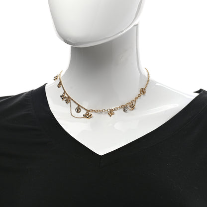 Louis Vuitton Metal Blooming Supple Necklace Gold 2 of 6