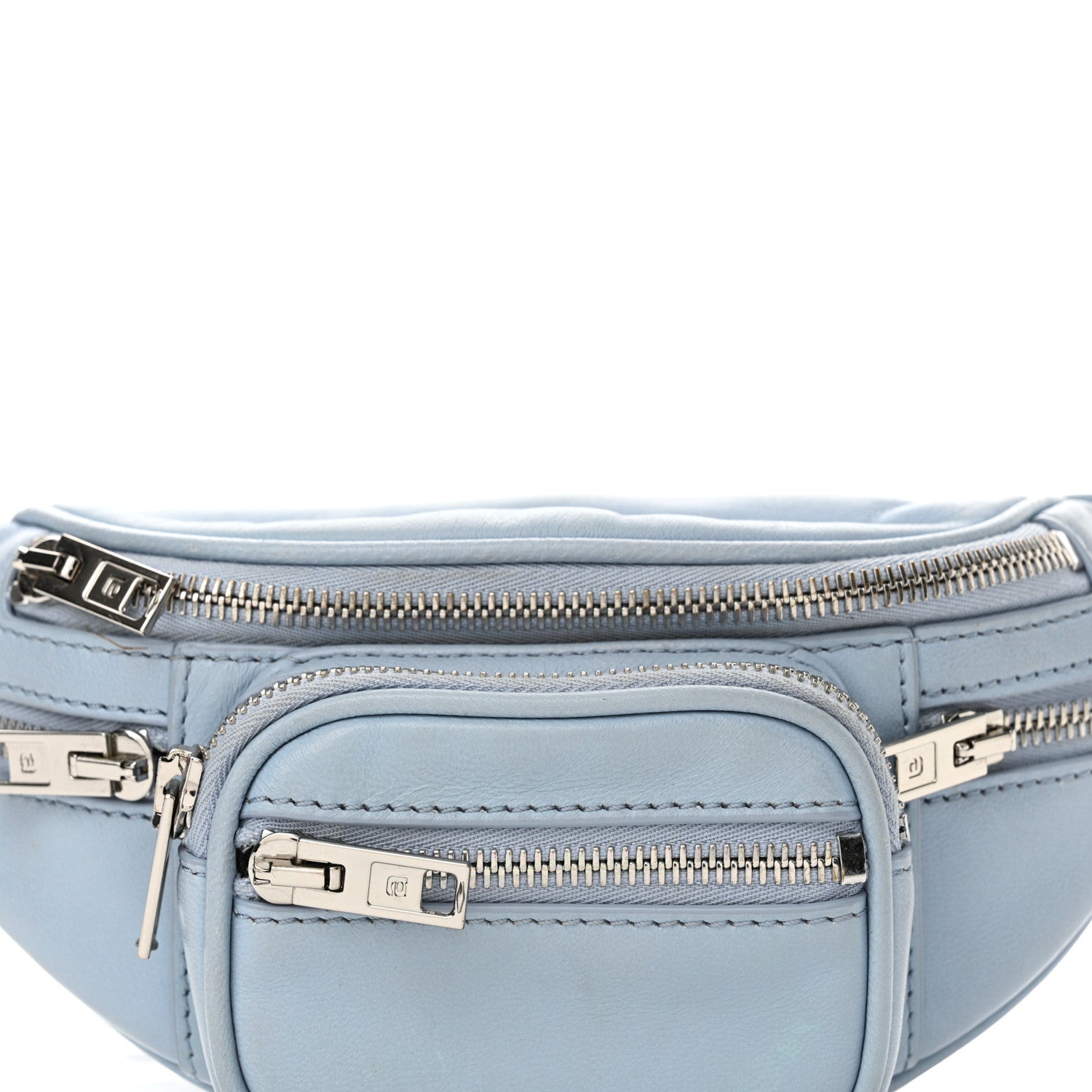 Alexander Wang Lambskin Mini Attica Belt Bag Light Blue 8 of 11