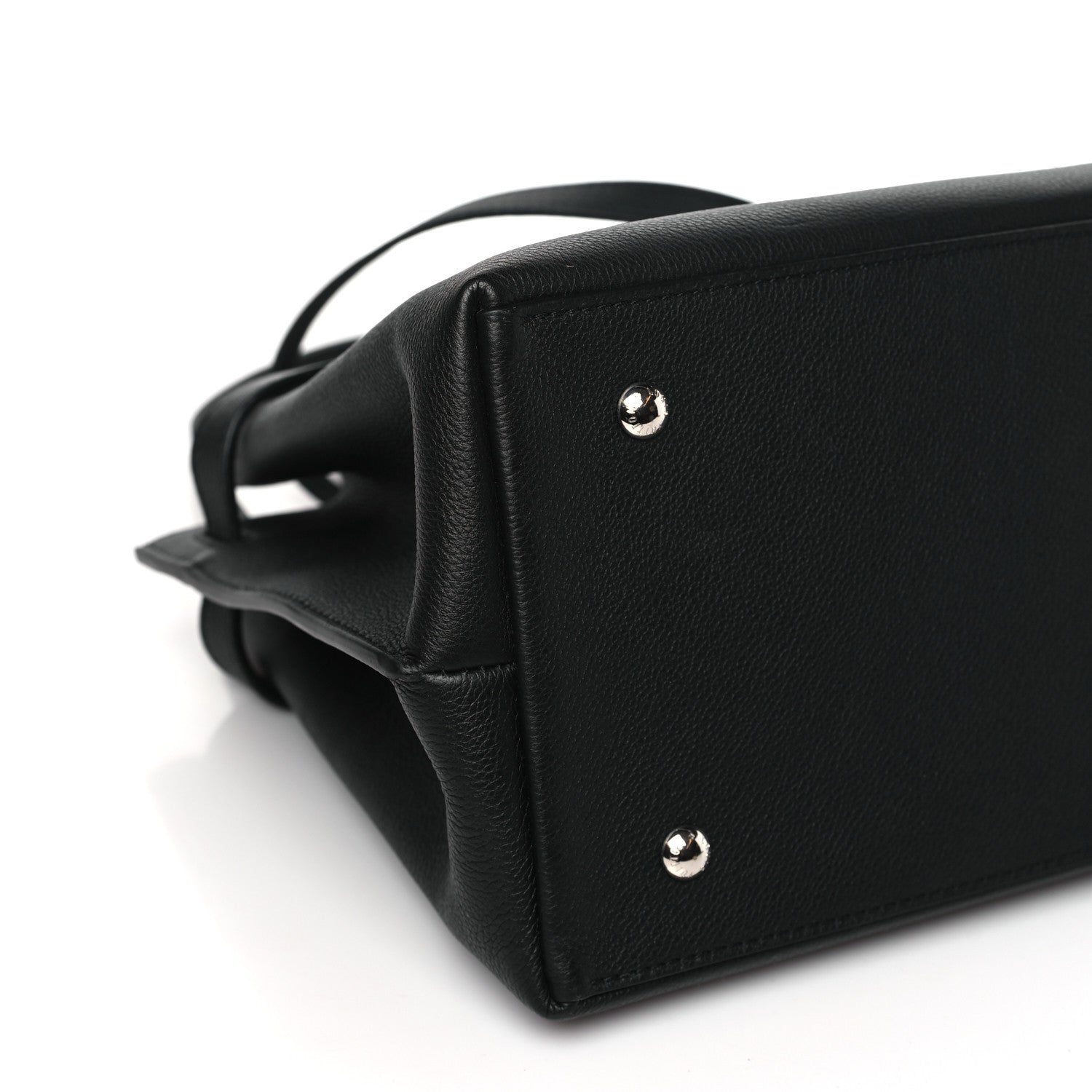 Louis Vuitton Calfskin Lockme Day Black 8 of 9