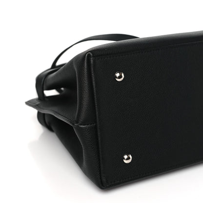 Louis Vuitton Calfskin Lockme Day Black 8 of 9