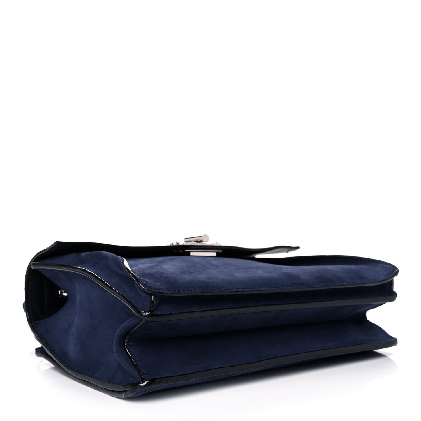 Nubuck Medium Hava Top Handle Bag Indigo