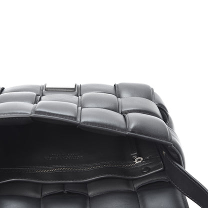 Bottega Veneta Nappa Maxi Intreccio Padded Cassette Crossbody Bag Black 4 of 9