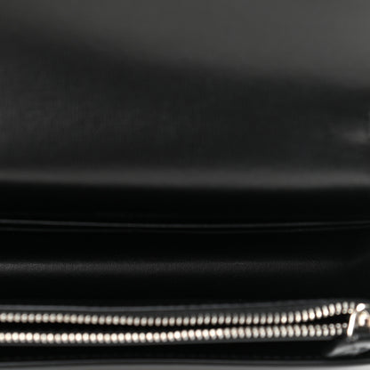 Saint Laurent Calfskin Monogram Sunset Chain Wallet Black 5 of 10