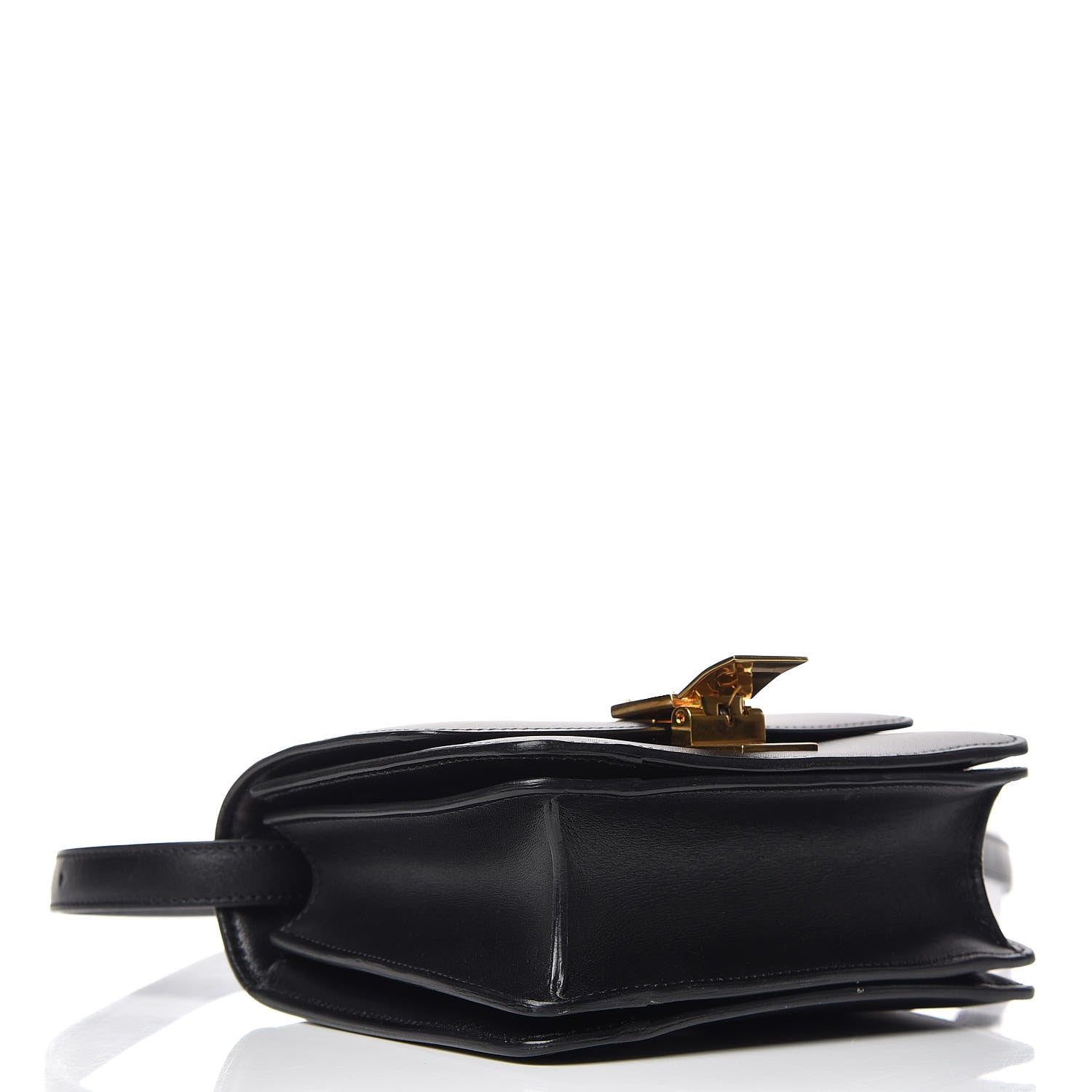 Celine Box Calfskin Small Classic Box Flap Bag Black 4 of 16
